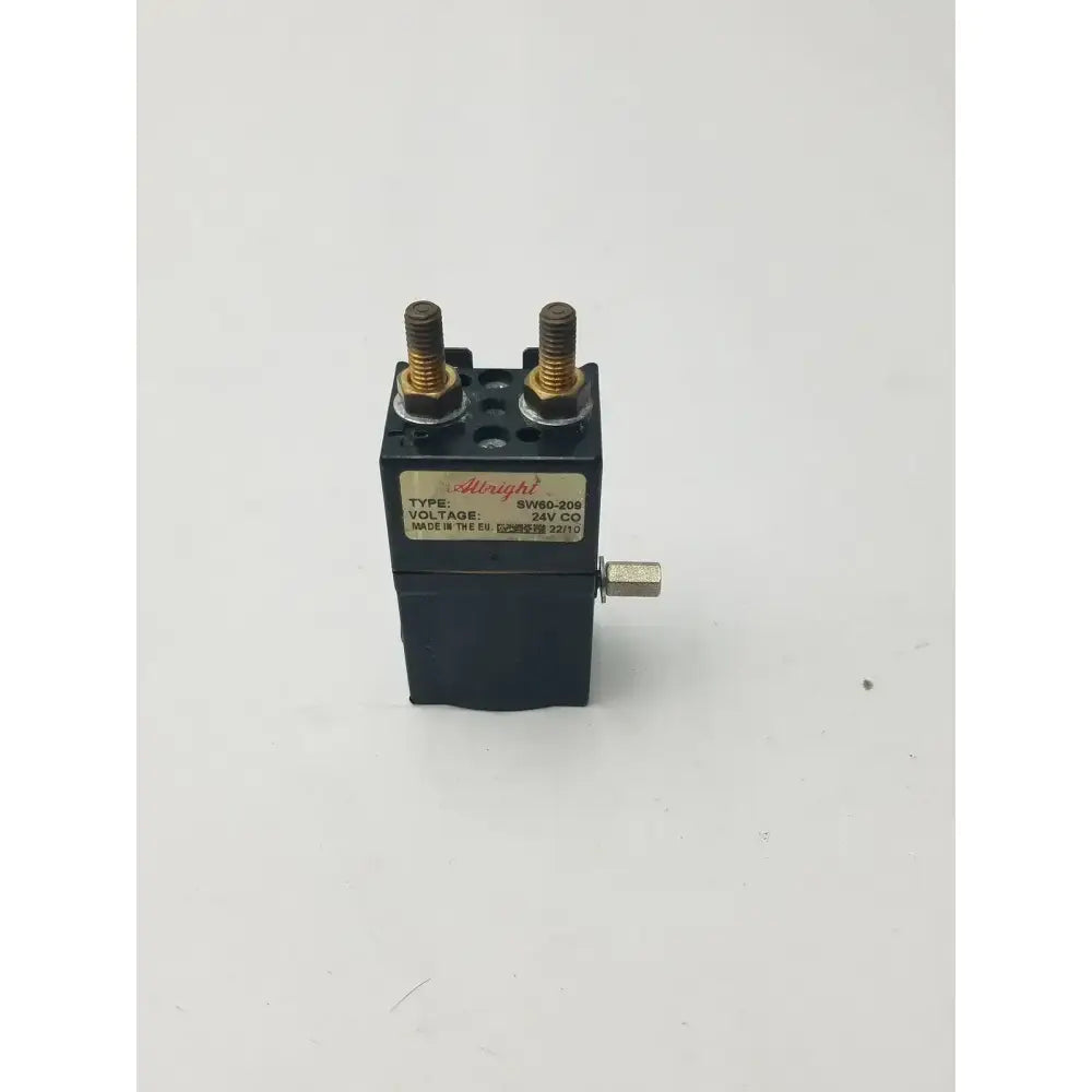 Albright SW60-209 Albright 24v DC Miniature Solenoid For Clark Floor Scrubber Miniature Solenoid, second-hand product photo 2