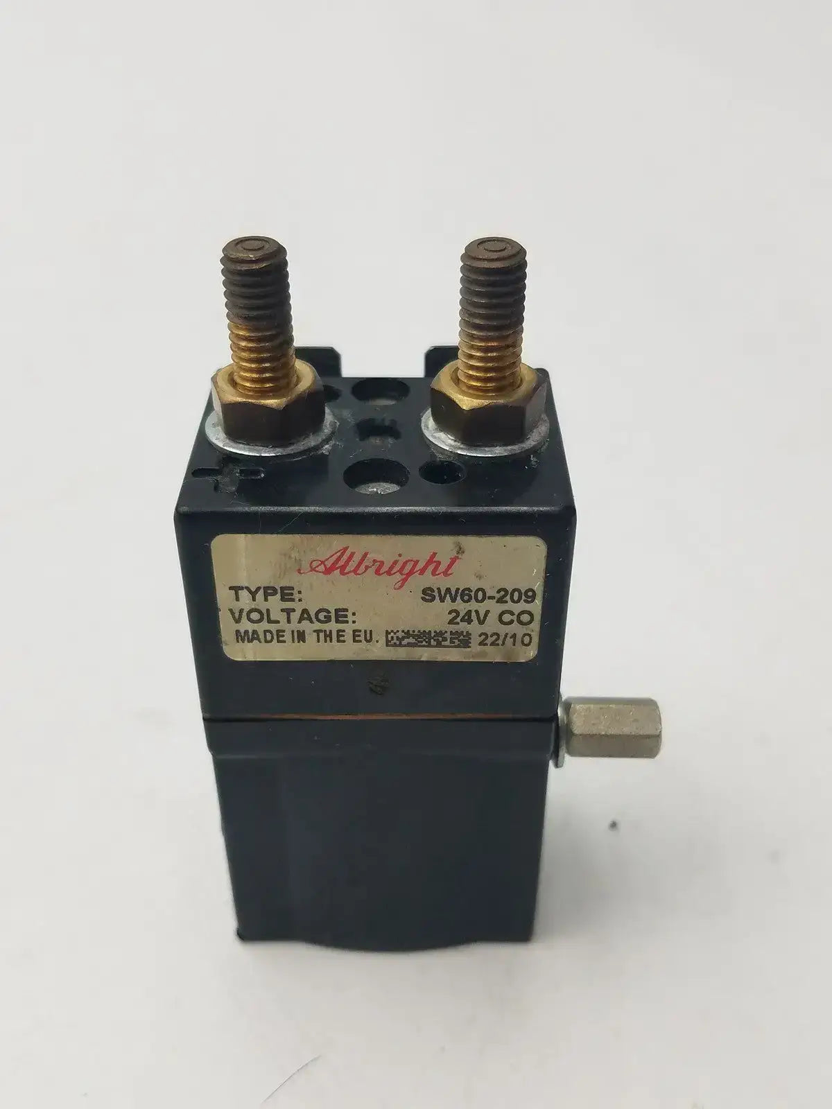 Albright SW60-209 Albright 24v DC Miniature Solenoid For Clark Floor Scrubber Miniature Solenoid, second-hand product photo 1