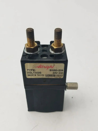 Albright SW60-209 Albright 24v DC Miniature Solenoid For Clark Floor Scrubber Miniature Solenoid, second-hand product photo 1