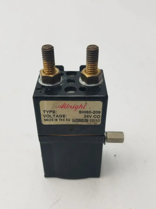 Albright SW60-209 Albright 24v DC Miniature Solenoid For Clark Floor Scrubber Miniature Solenoid, second-hand product photo 1