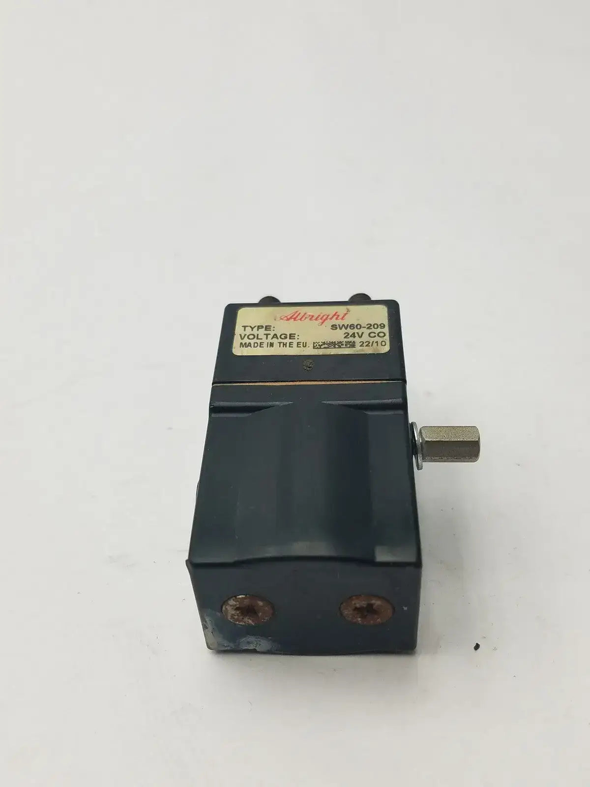 Albright SW60-209 Albright 24v DC Miniature Solenoid For Clark Floor Scrubber Miniature Solenoid, second-hand product photo 7