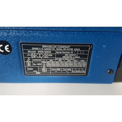 Swagelok M200 Welding System SWS-M200 Orbital Welding System, as-is (for parts) product photo 9