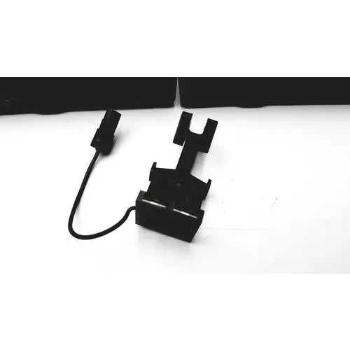 Black plastic car charger adapter with coiled cable for synectics digitrapper 4mb reuse medical device use
