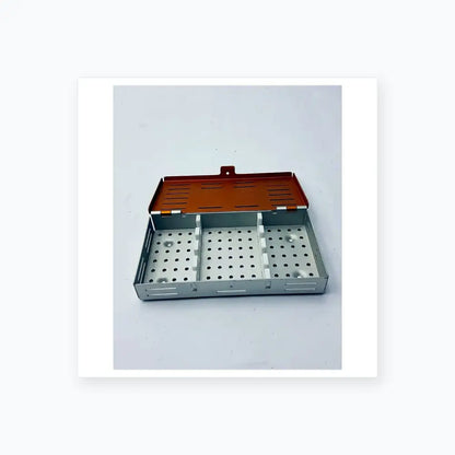 Reuse Medical Synovis Gem Precision Instrument Microtray Organizer Case Sterilization Trays & Cases, second-hand product photo 1