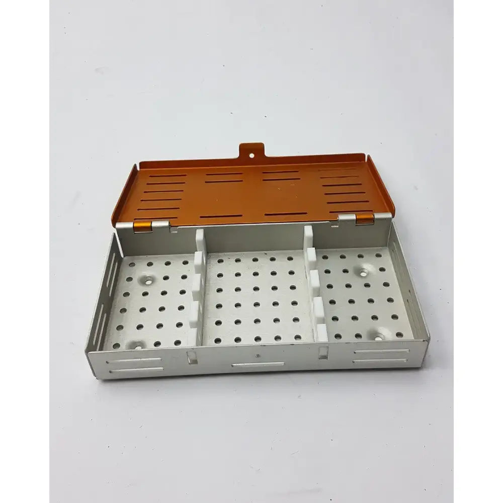 Reuse Medical Synovis Gem Precision Instrument Microtray Organizer Case Sterilization Trays & Cases, second-hand product photo 1