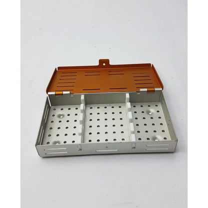 Reuse Medical Synovis Gem Precision Instrument Microtray Organizer Case Sterilization Trays & Cases, second-hand product photo 1
