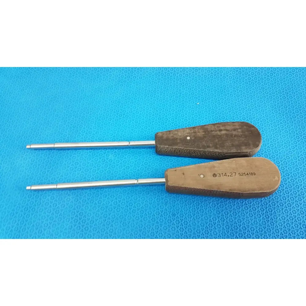Reuse Medical Synthes 314.27 Large Hexagonal Screwdriver – Orthopedic Surgical Tool lot of 2 Surgical & Orthopedic Instruments, second-hand product photo 1