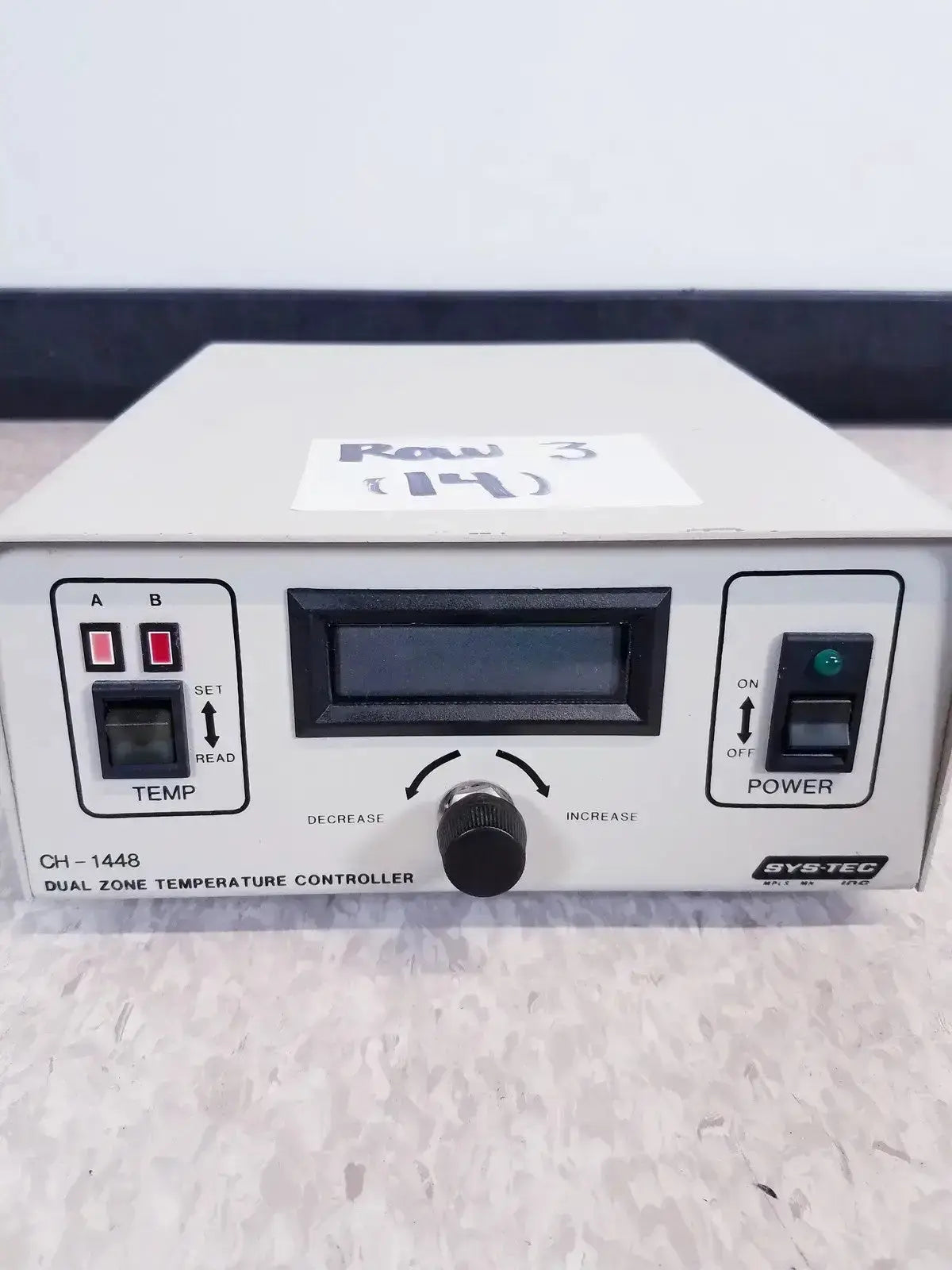 SYSTEC CH-1448 Digital Tabletop Dual Zone Temperature Controller Control Module Temperature Controller Module, second-hand product photo 1