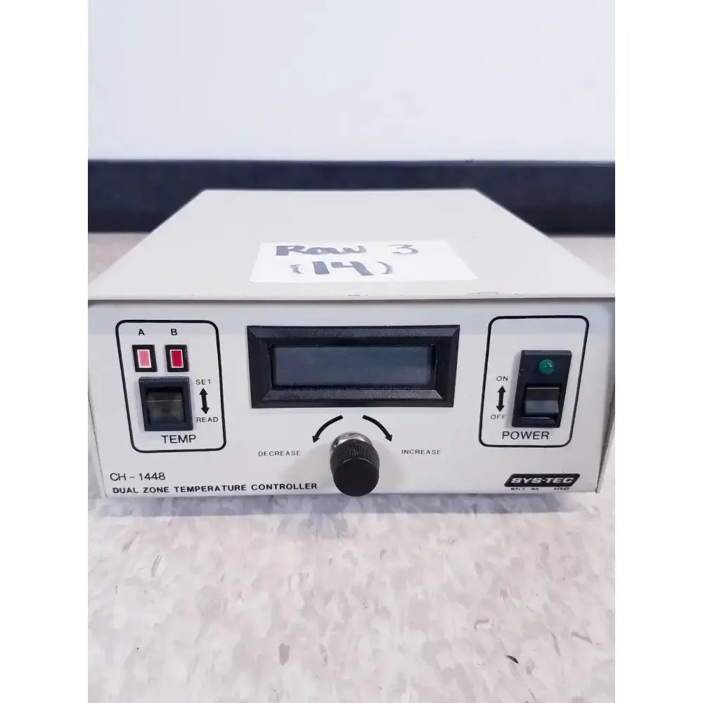 SYSTEC CH-1448 Digital Tabletop Dual Zone Temperature Controller Control Module Temperature Controller Module, second-hand product photo 1
