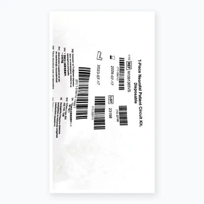 Vyaire Medical T-Piece Neonatal Patient Circut Kit, Disposable Size 1 Mask M1091365VS Patient Circuit Kit, new product photo 5