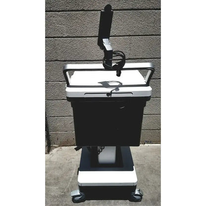 T7 Powered Technology Cart Mobile Medical Workstation with Power Supply Mobile Medical Workstation, second-hand product photo 4