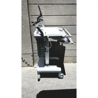 T7 Powered Technology Cart Mobile Medical Workstation with Power Supply Mobile Medical Workstation, second-hand product photo 5