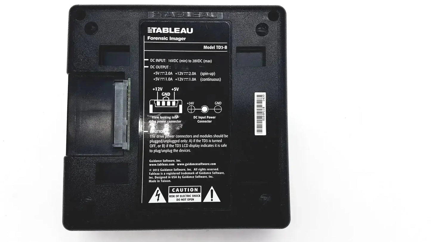 Tableau TD3 Forensic Imager Model TD3-B Forensic Imager, second-hand product photo 15