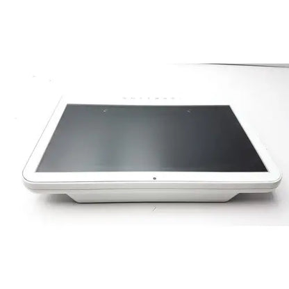 White rectangular tablet with black screen and rounded edges tangent medical panel pc model c22 lcdpc-147