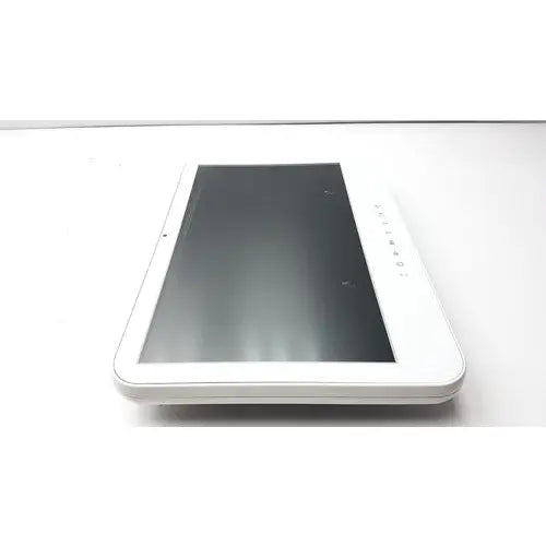 White tangent medical panel pc model c22 lcdpc 147 with sleek minimalist design and rounded edges for medical use