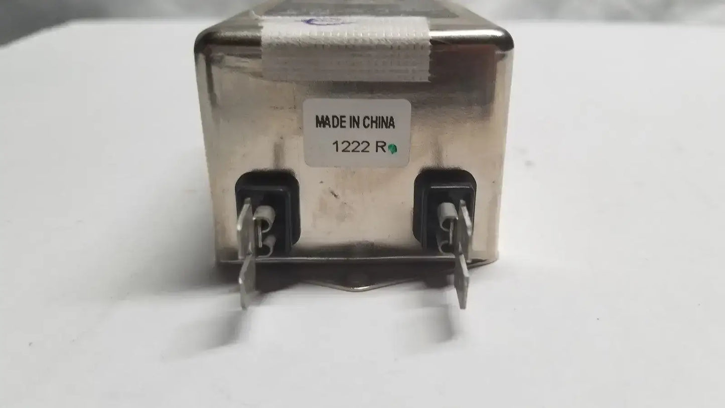 TE CONNECTIVITY 10EHT1 F7667 10 A 120 250 Volt EMI Filter 10 AMP EMI Filter, second-hand product photo 2