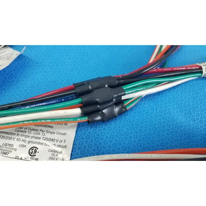 Teknion ES8T66A 8-Wire Circuit Power Harness Office Cubicle Wiring Wiring Harness, second-hand product photo 14