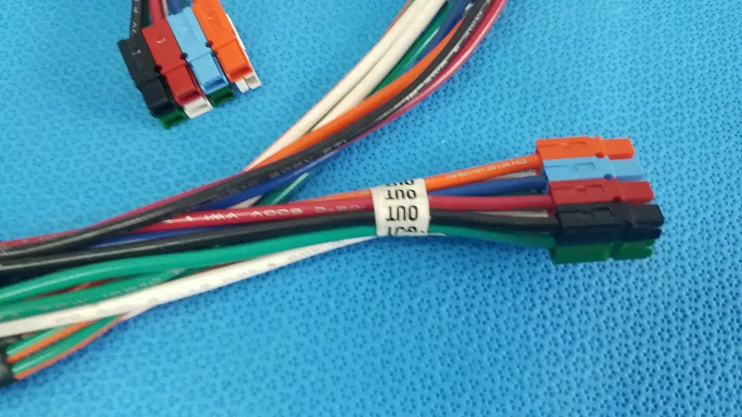 Teknion ES8T66A 8-Wire Circuit Power Harness Office Cubicle Wiring Wiring Harness, second-hand product photo 10