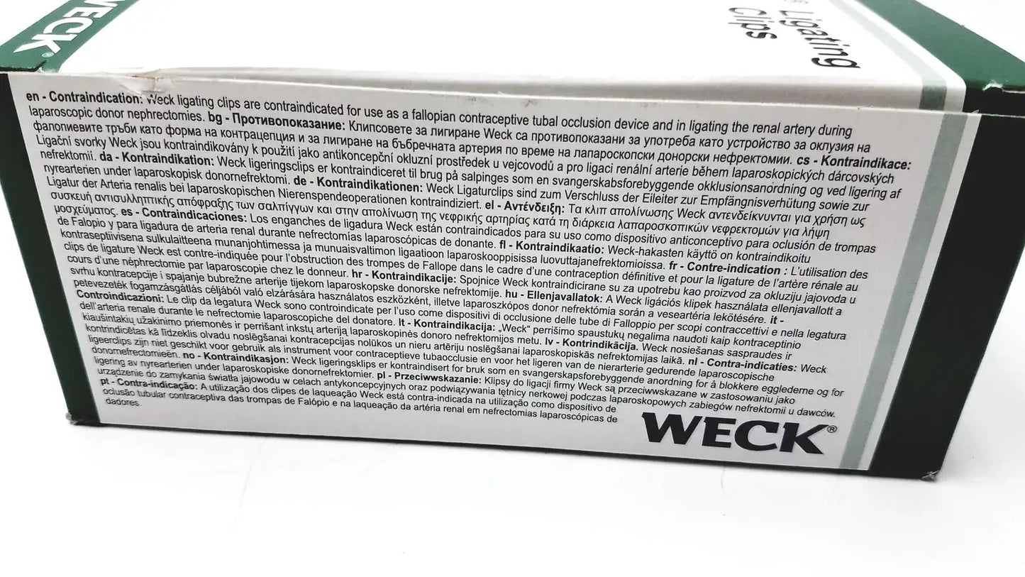 Teleflex Weck 003200 Horizon Ligating Clips, Medium-Large Ligating Clips, new product photo 3