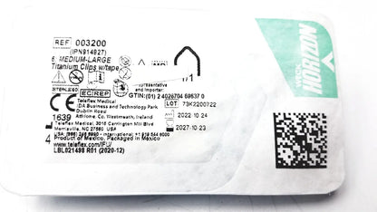 Teleflex Weck 003200 Horizon Ligating Clips, Medium-Large Ligating Clips, new product photo 11