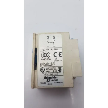Schneider Electric Telemecanique Schneider Electric A013256 Auxiliary Switch Block Auxiliary Switch Block, second-hand product photo 7