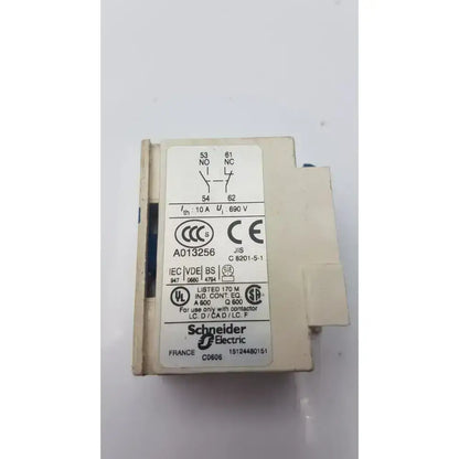 Schneider Electric Telemecanique Schneider Electric A013256 Auxiliary Switch Block Auxiliary Switch Block, second-hand product photo 7