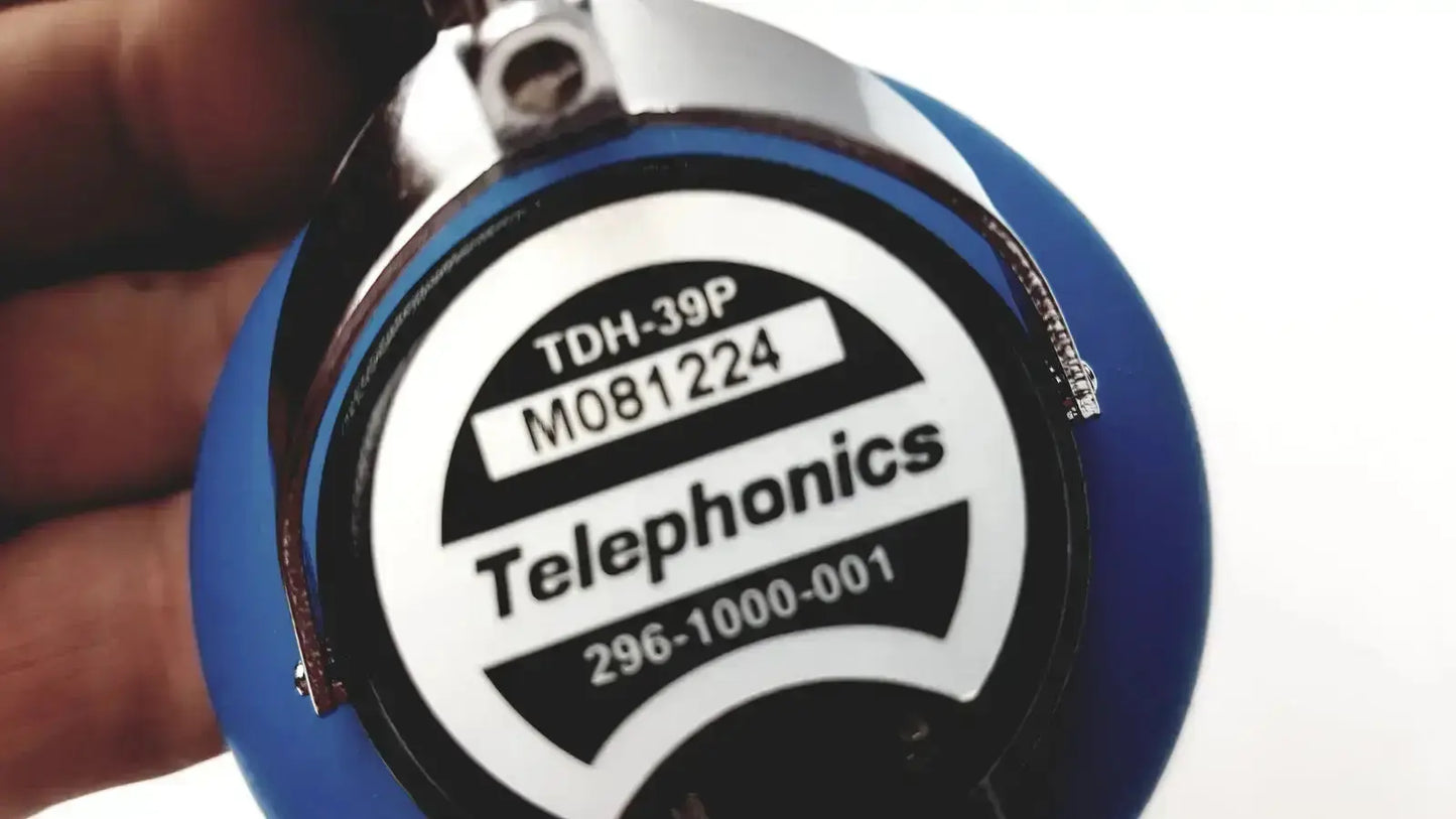 Telephonics TDH-39P M081225 & M081224 Audiometric Earphones Audiometric Earphones, second-hand product photo 7