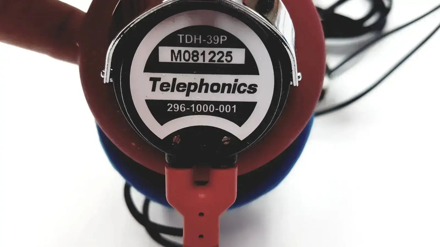 Telephonics TDH-39P M081225 & M081224 Audiometric Earphones Audiometric Earphones, second-hand product photo 6