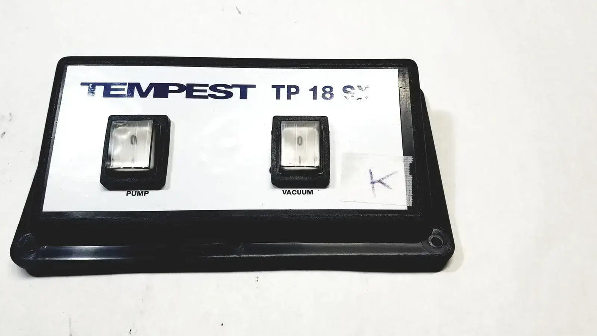 Tempest TP 18SX Control Board, Tempest Vaccum Button Board Control Board, second-hand product photo 1