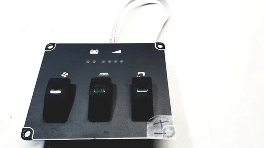 Tennant 1520 Carpet Extractor Panel Switches Harness Carpet Extractor Control Panel, second-hand product photo 1