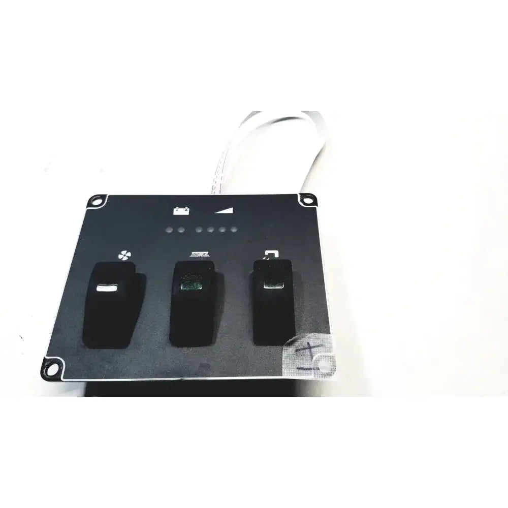 Tennant 1520 Carpet Extractor Panel Switches Harness Carpet Extractor Control Panel, second-hand product photo 1