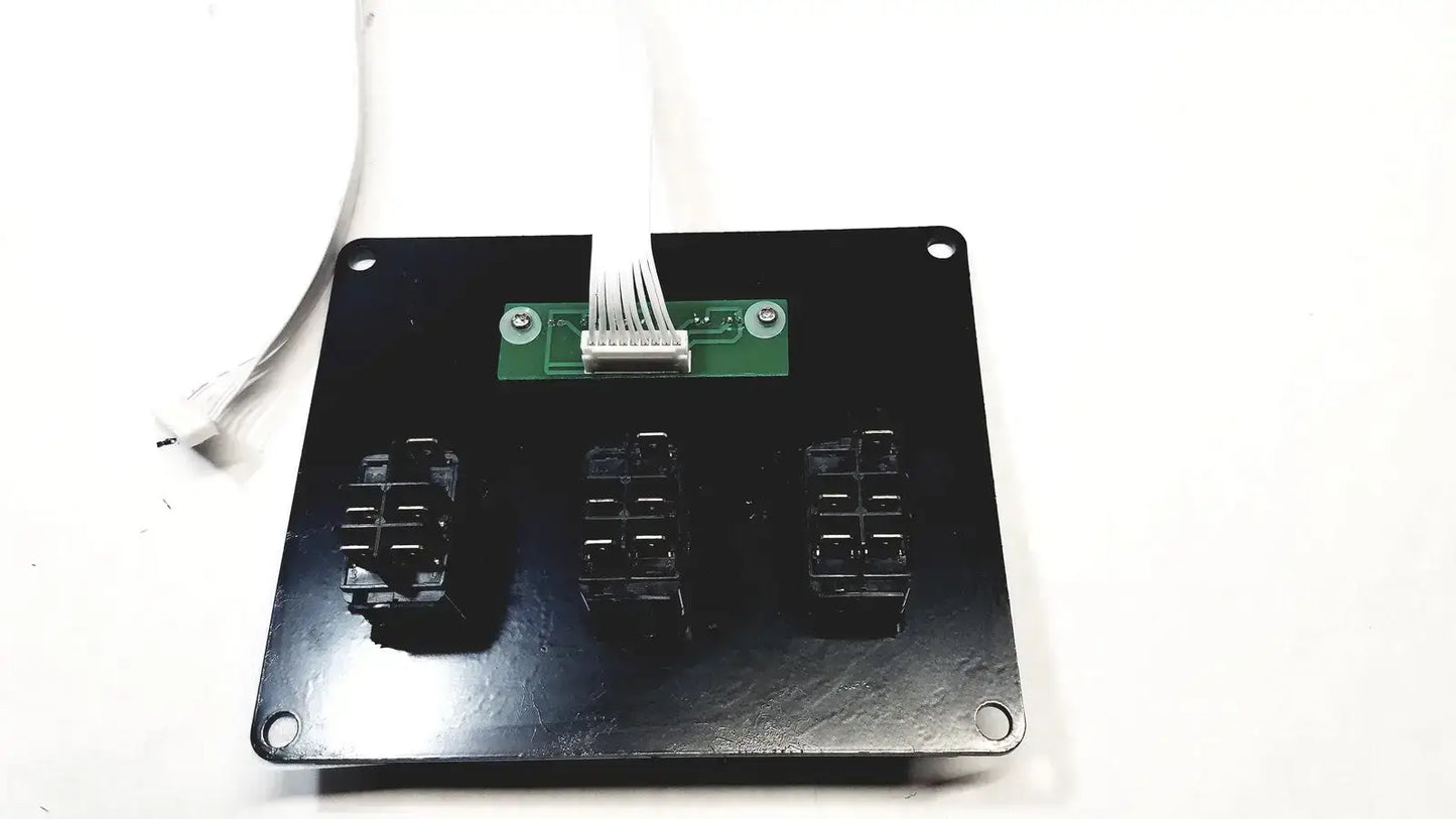 Tennant 1520 Carpet Extractor Panel Switches Harness Carpet Extractor Control Panel, second-hand product photo 7