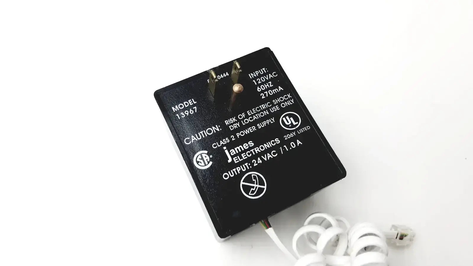 Terra Universal Ionizing Blow Off Gun With James Class 2 Power Supply 13967 Ionizing Blow Off Gun, as-is (for parts) product photo 6