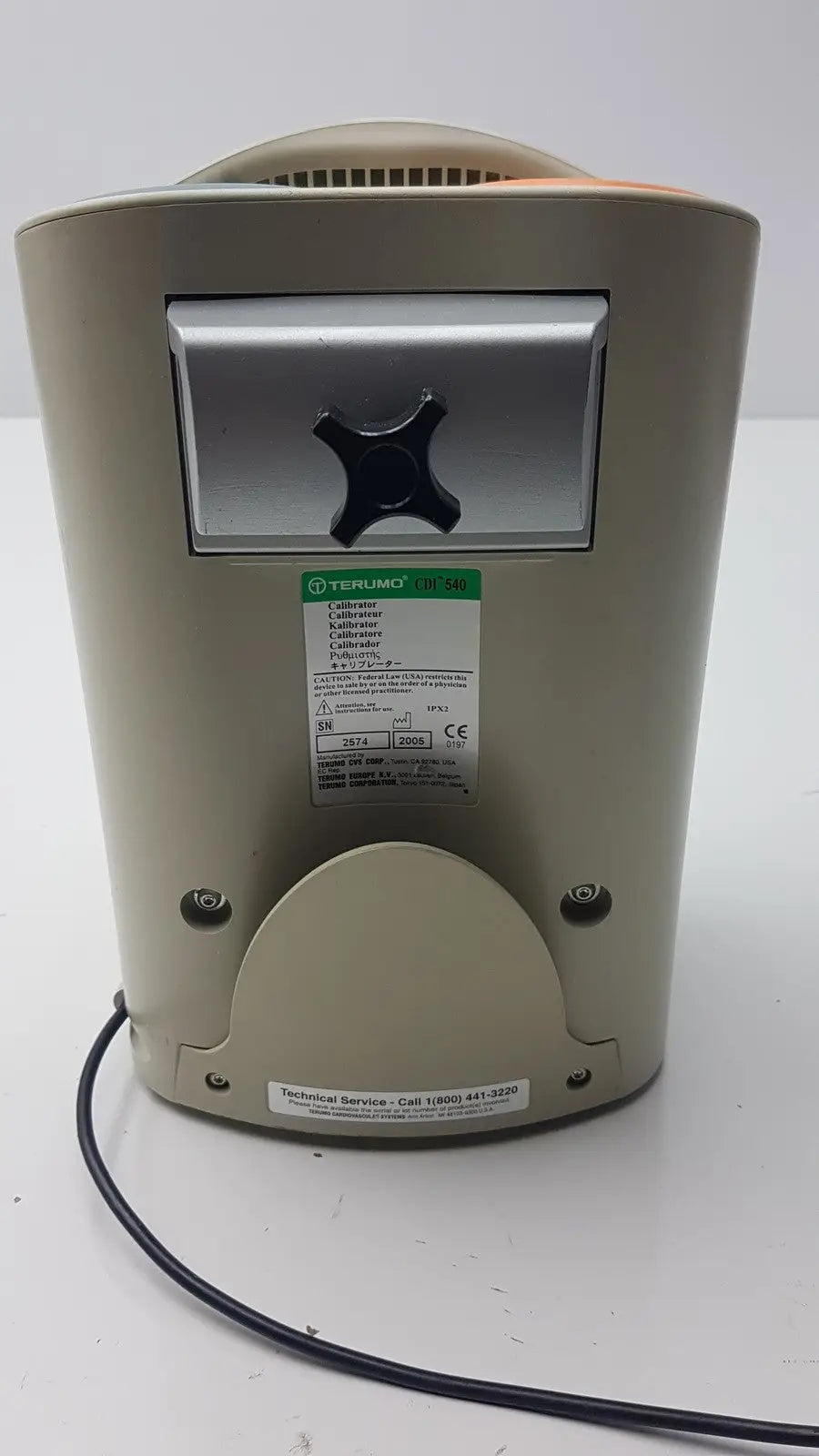 Terumo CDI 540 Calibrator Parameter Blood Gas Monitoring System Blood Gas Monitoring System, second-hand product photo 6