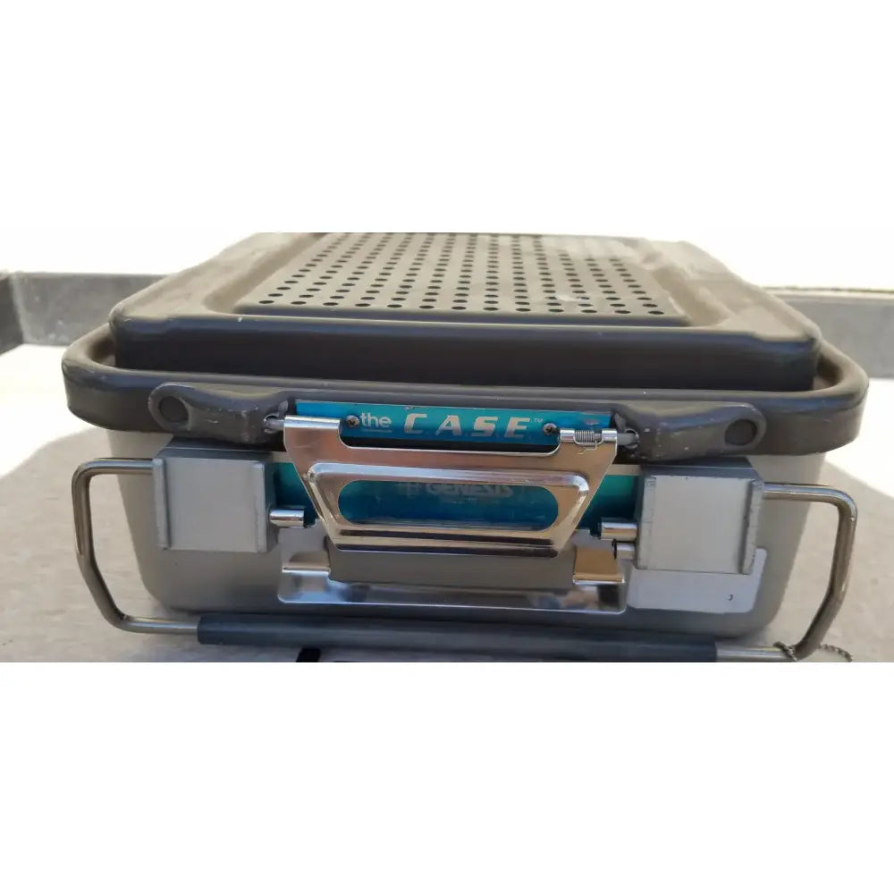 Reuse Medical The Case Genesis Sterilization Container With Basket Sterilization Trays & Cases, second-hand product photo 1
