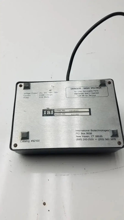 IBI The IBI CPS 500 Compact Power Supply Model 92100 Power Supply, second-hand product photo 7