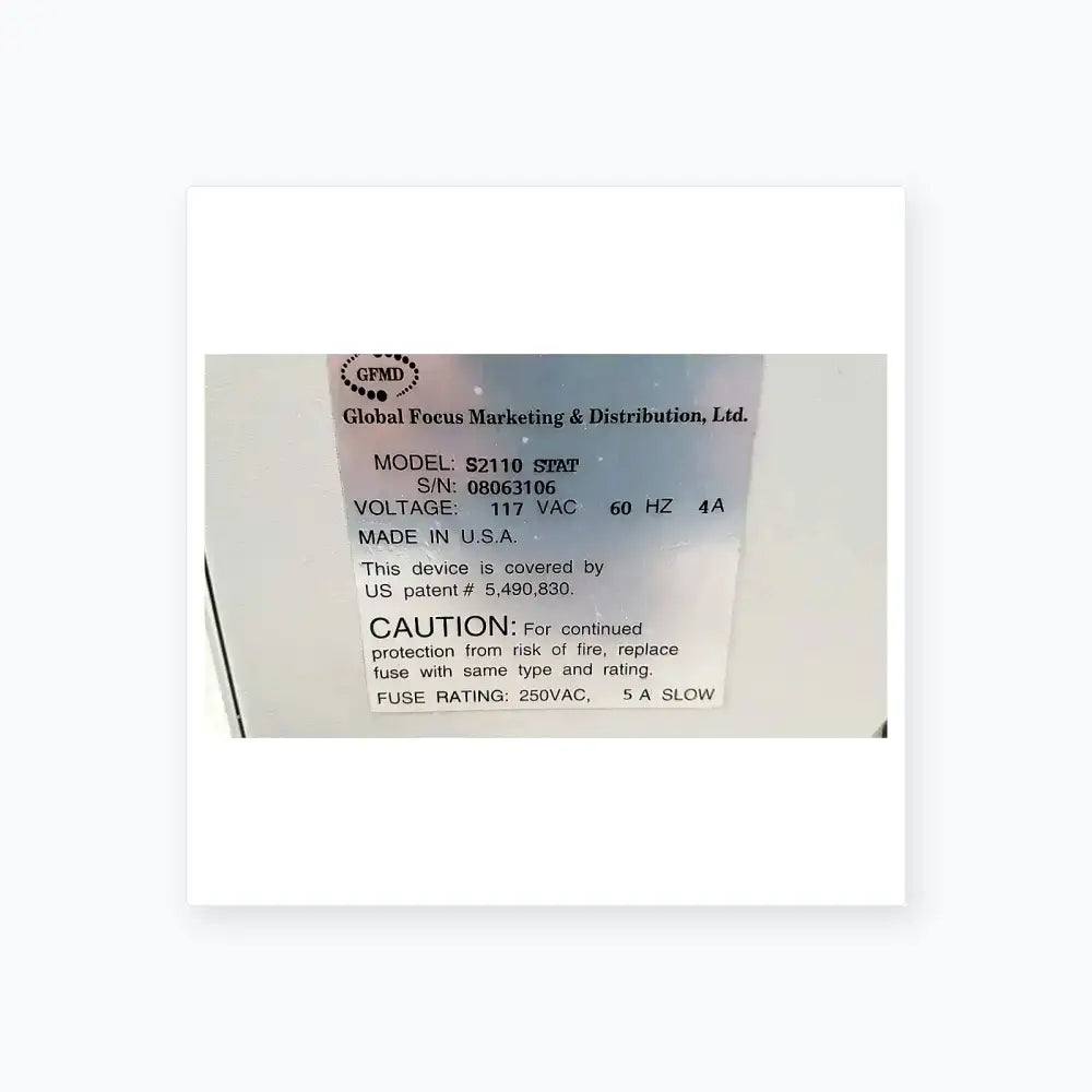 Silent Solution The Silent Solution Silencer 2210 Centrifuge System Centrifuge, second-hand product photo 6