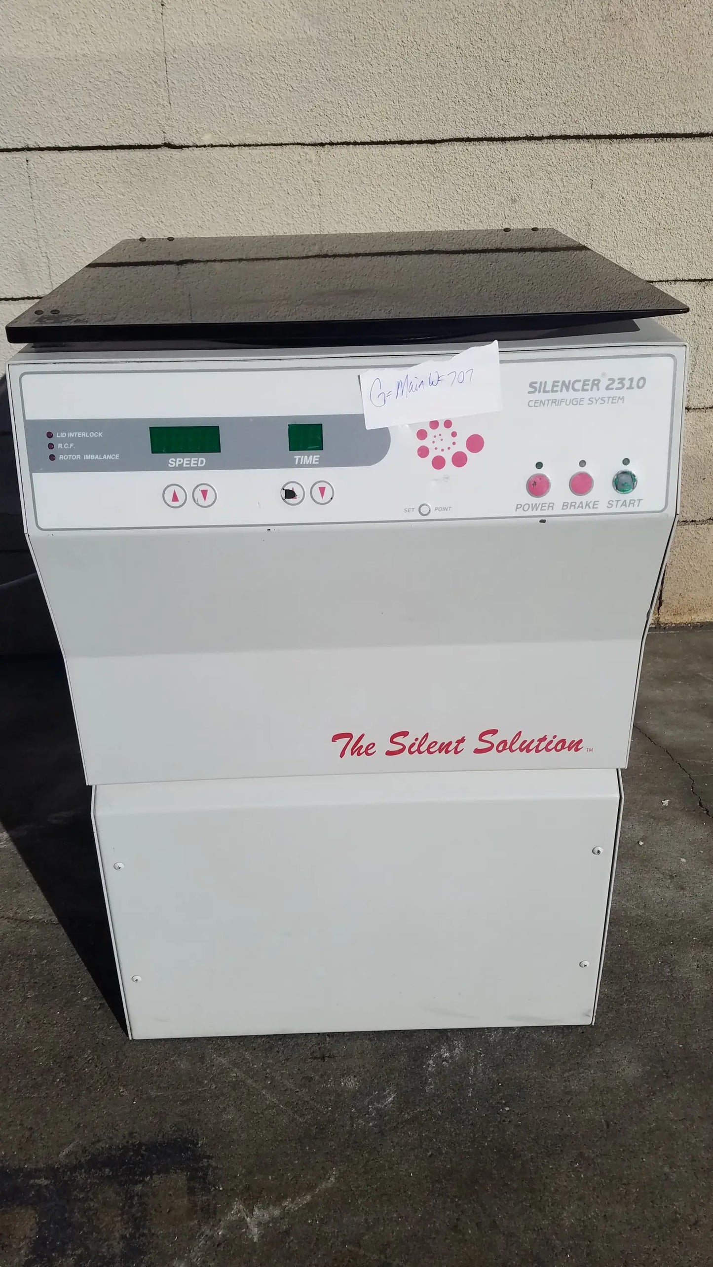 The Silent Solution Silencer 2310 Centrifuge System Centrifuge System, as-is (for parts) product photo 1