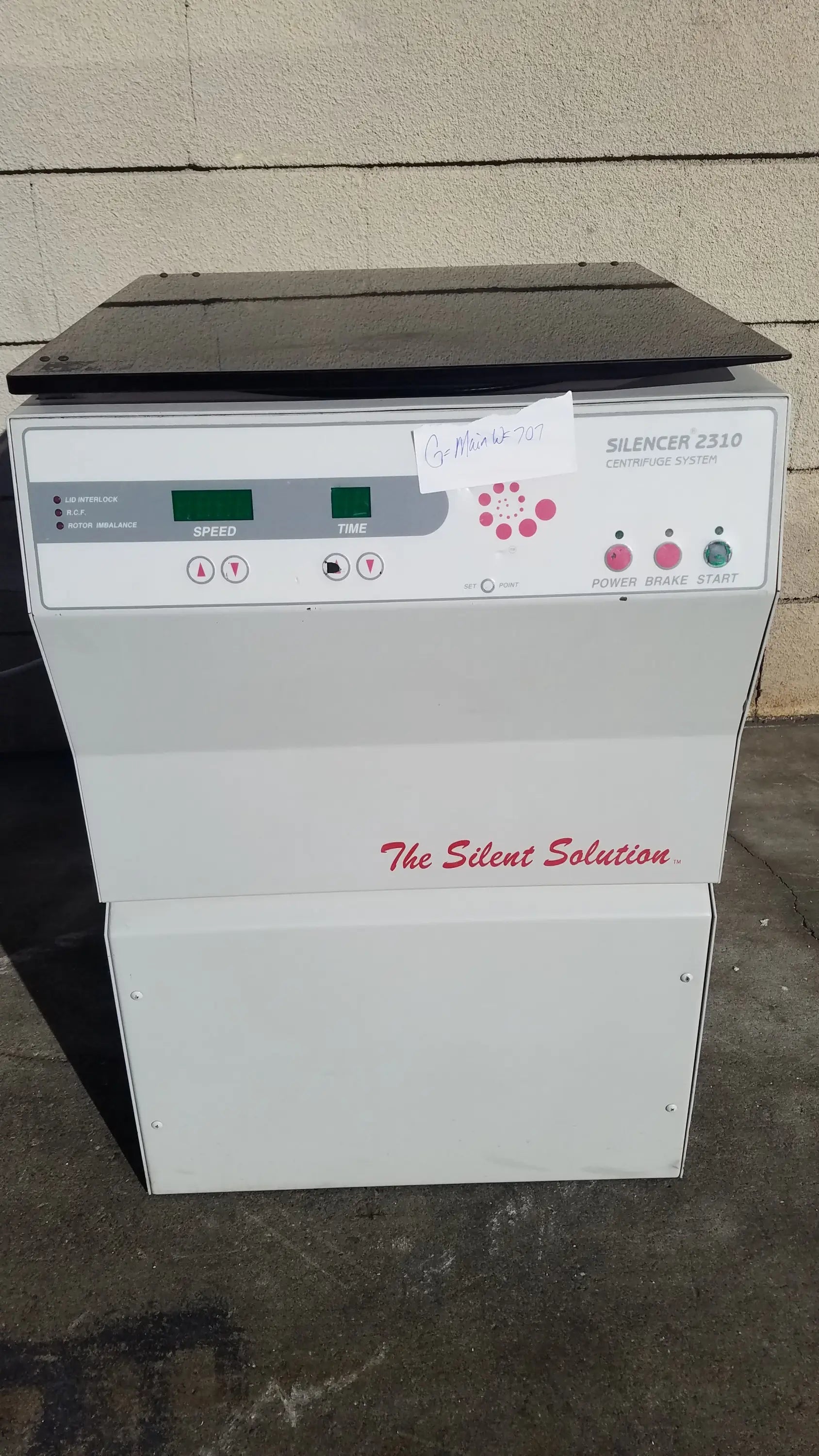 The Silent Solution Silencer 2310 Centrifuge System Centrifuge System, as-is (for parts) product photo 1