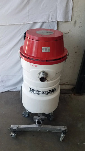 The Surtec System C72F1 Wet/Dry Vacuum Cleaner 115V S/N 2443