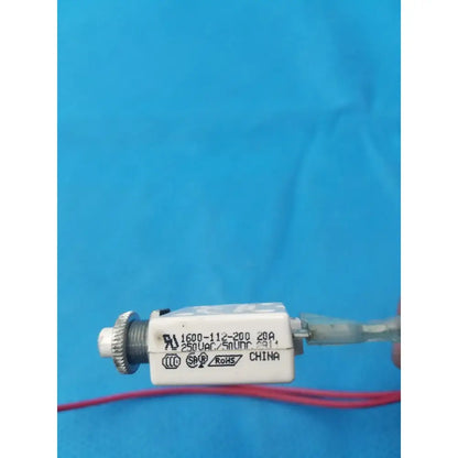 Generic Thermal Circuit Breaker Push Button Reset 20A 250VAC 50VDC Ignition Circuit Breaker, second-hand product photo 8