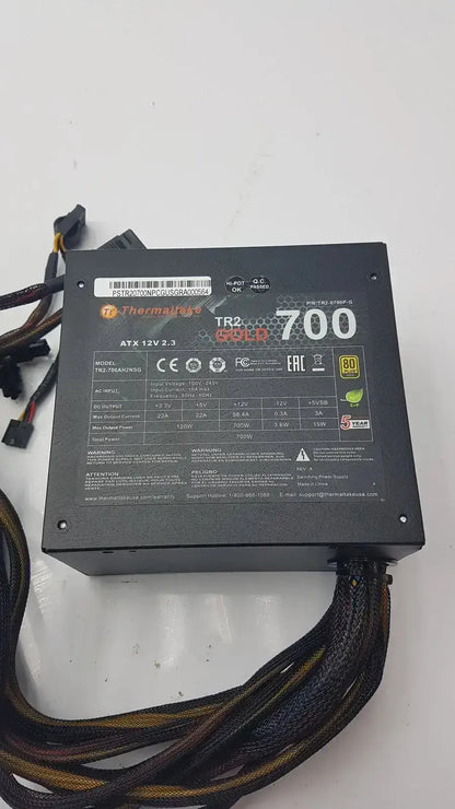 Thermaltake 700W Power Supply TR2 Black ATX 12V 2.3 Desktop PSU 80+ Gold Power Supply, second-hand product photo 8