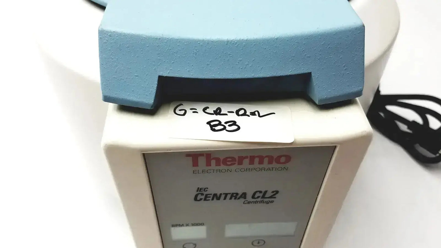 Thermo Scientific Thermo Electron Corporation IEC Centra CL2 Centrifuge Centrifuge, as-is (for parts) product photo 2