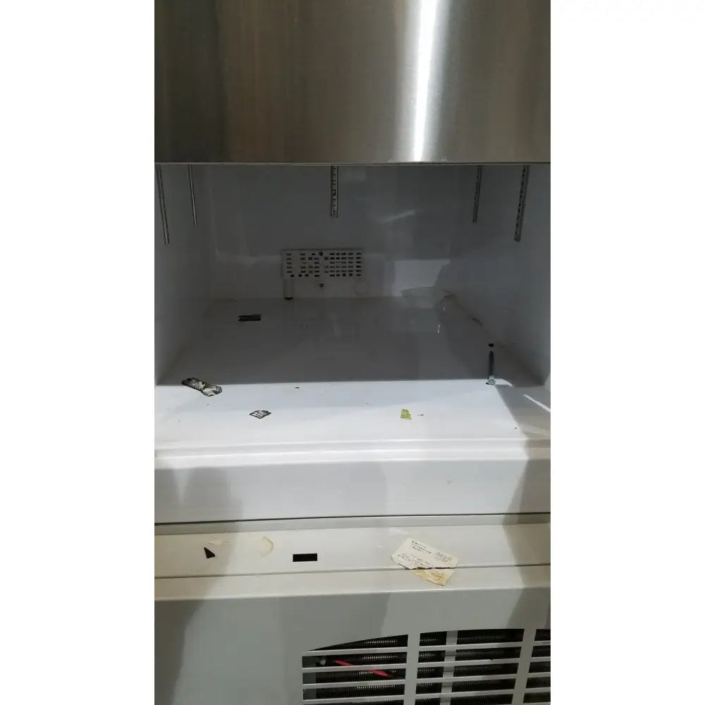 Stainless steel thermo scientific forma microwave with white interior and control panel for ultra-low temperature freezers
