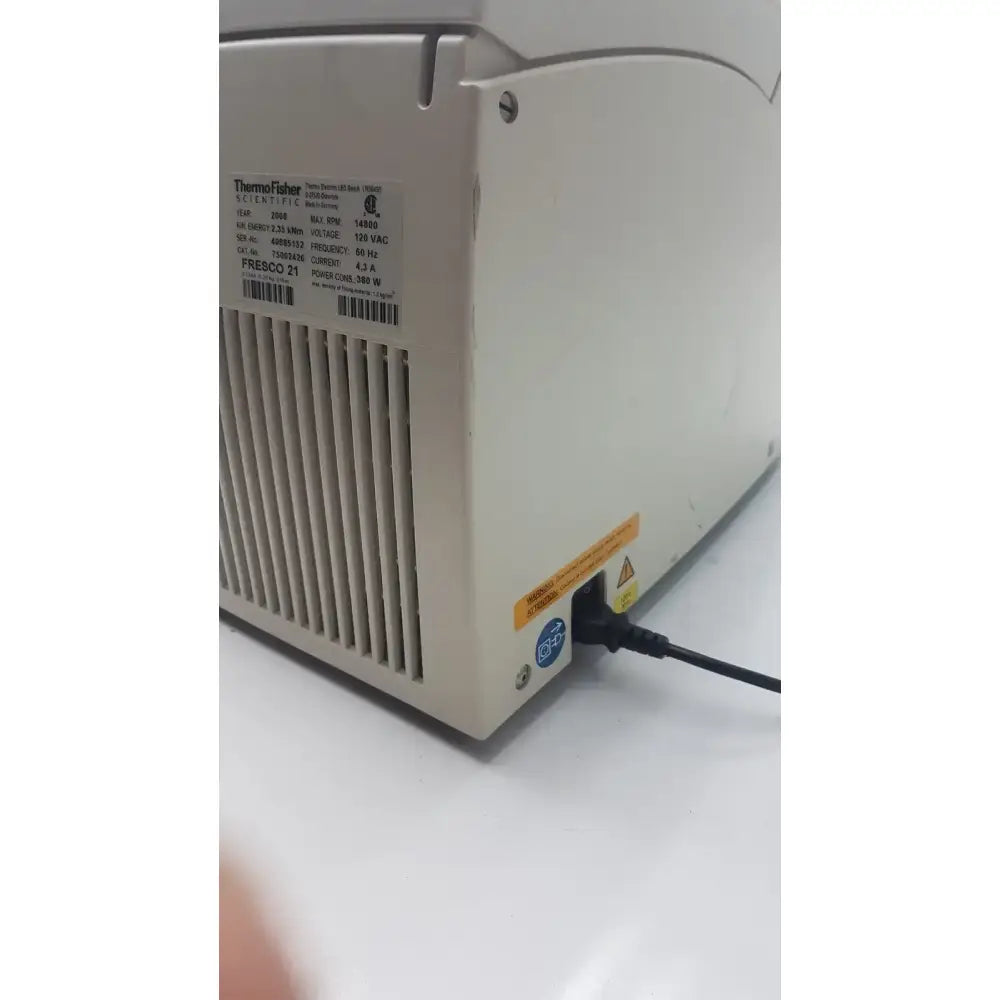 Thermo Scientific Heraeus Fresco 21 Refrigerated Centriifuge Microcentriifuge Refrigerated Microcentrifuge, as-is (for parts) product photo 15