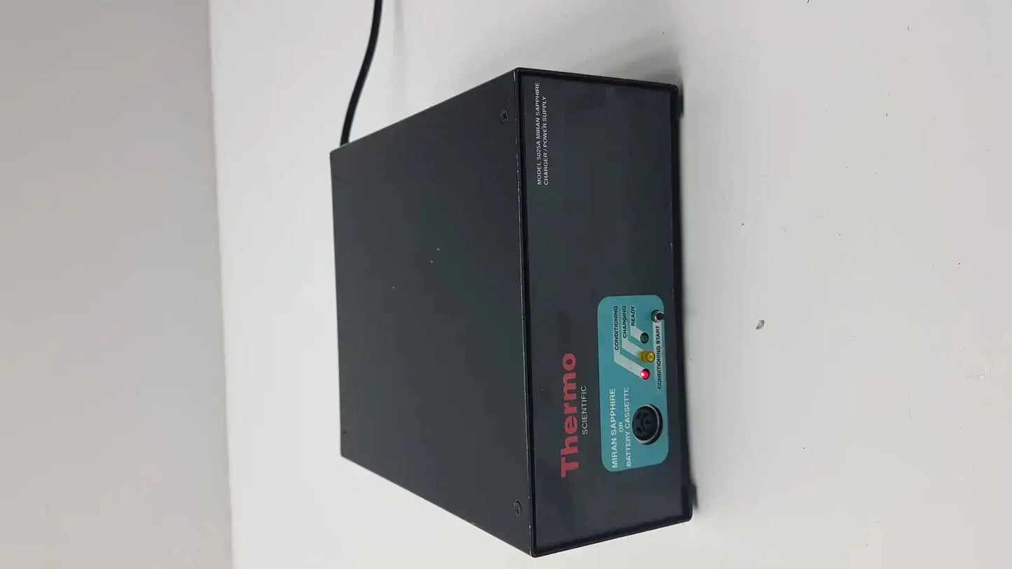 Thermo Scientific Miran Sapphire Charger Model 5025A Charger, as-is (for parts) product photo 5