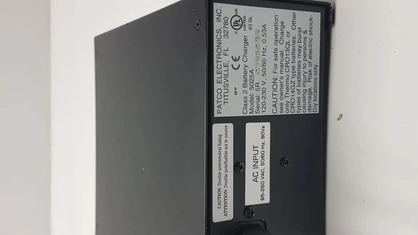 Thermo Scientific Miran Sapphire Charger Model 5025A Charger, second-hand product photo 7