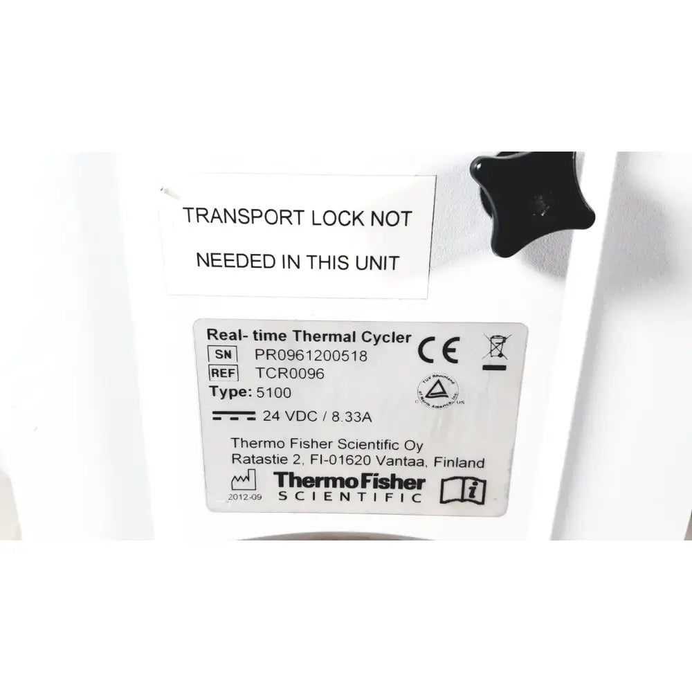 Thermo Scientific TCR0096 PikoReal 96 Real Time PCR System Real-Time PCR System, as-is (for parts) product photo 6