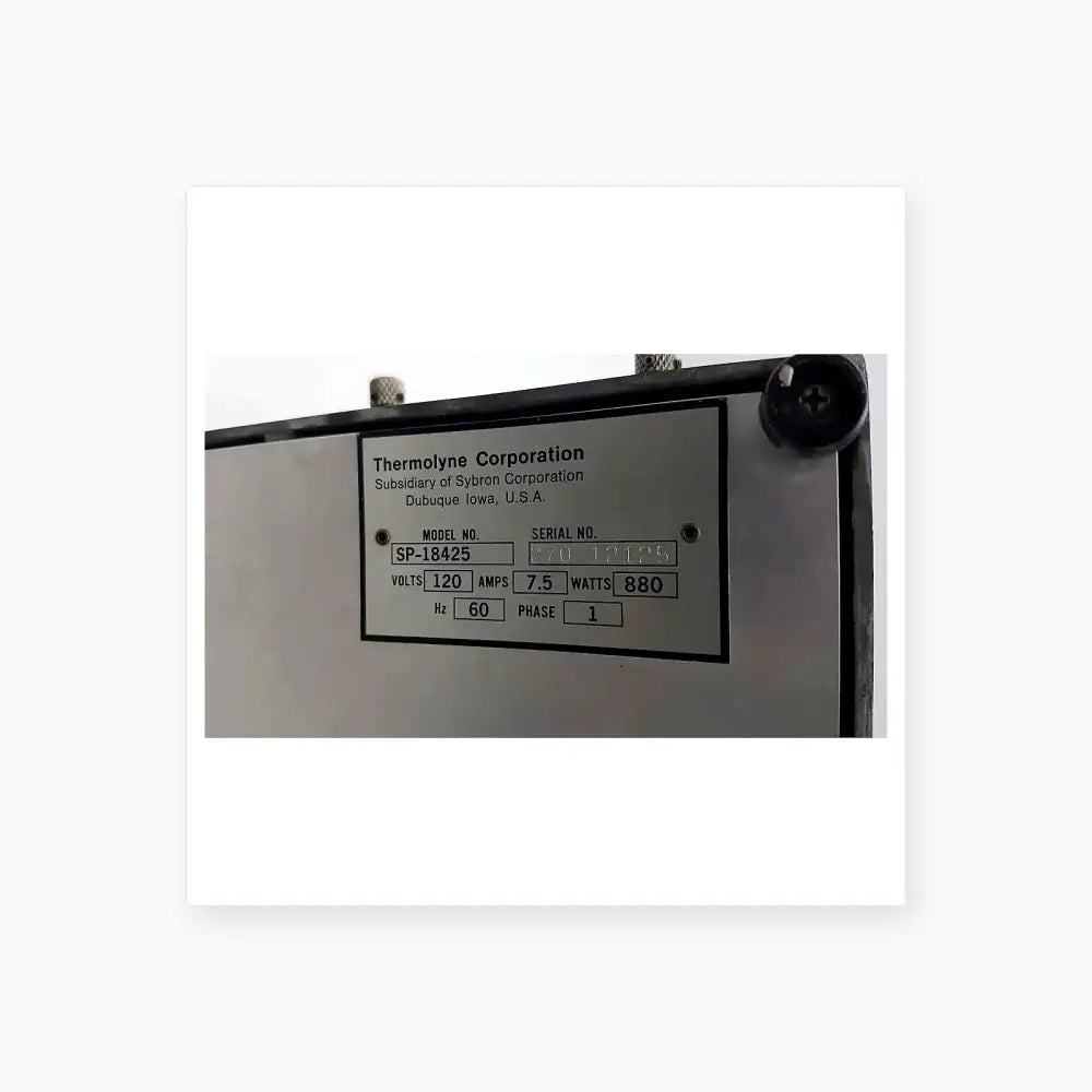 Thermolyne Sybron Corporation Nuova 7 Stirrer Model SP-18425 Laboratory Stirrer, second-hand product photo 6