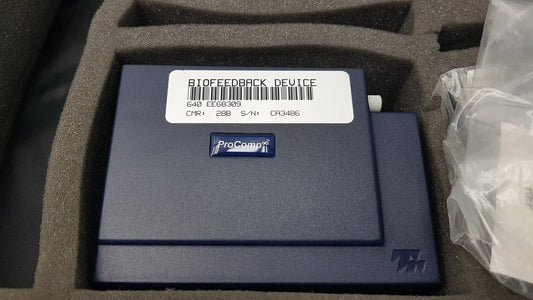 Dark blue thought technology sa7500 procomp infiniti biofeedback encoder with white label for physiological data acquisition